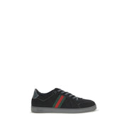 Gucci Black Fabric Athletic Sneakers