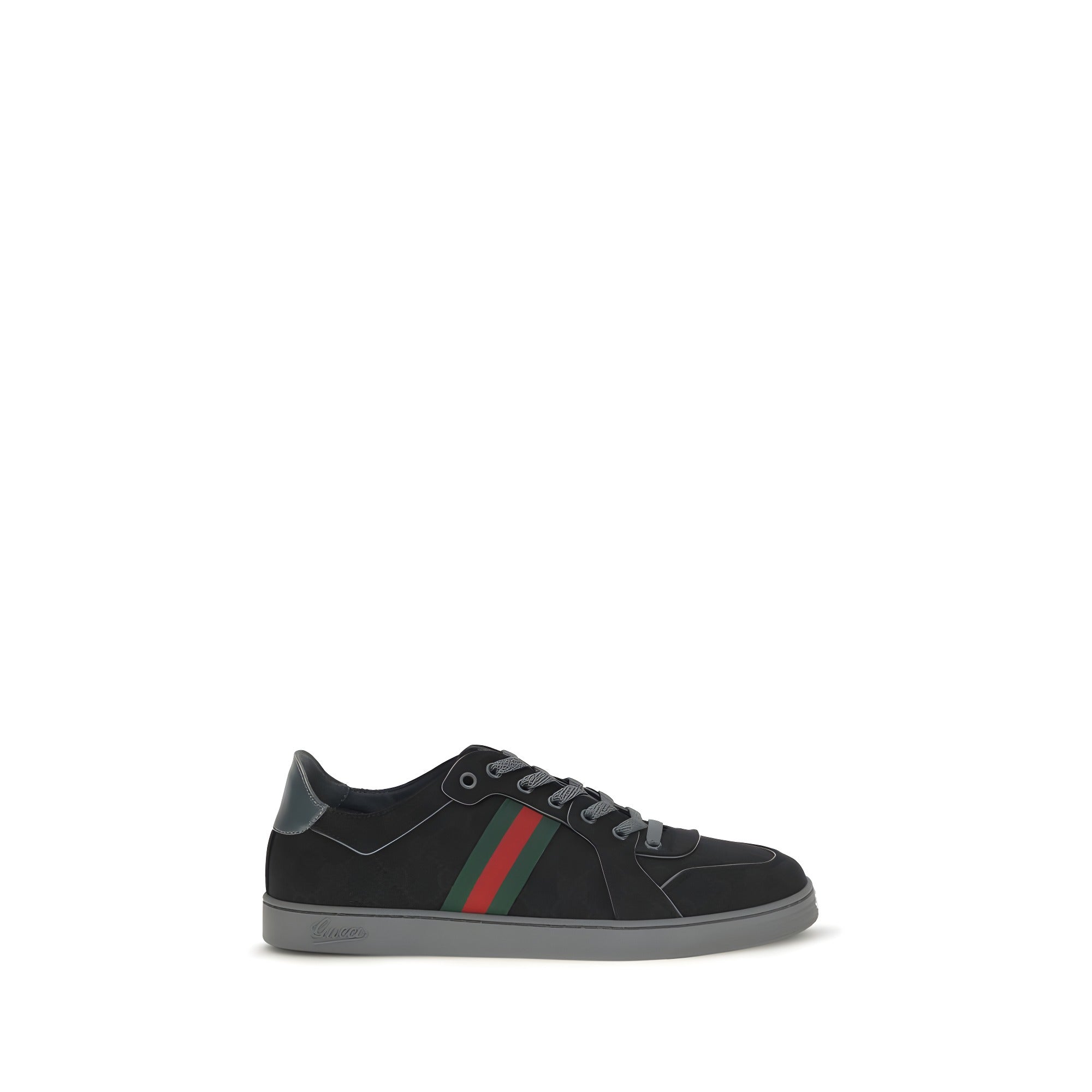 Gucci Black Fabric Athletic Sneakers