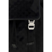 Gucci Black Fabric Backpack