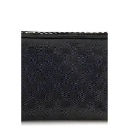 Gucci Black Fabric Clutch Bag