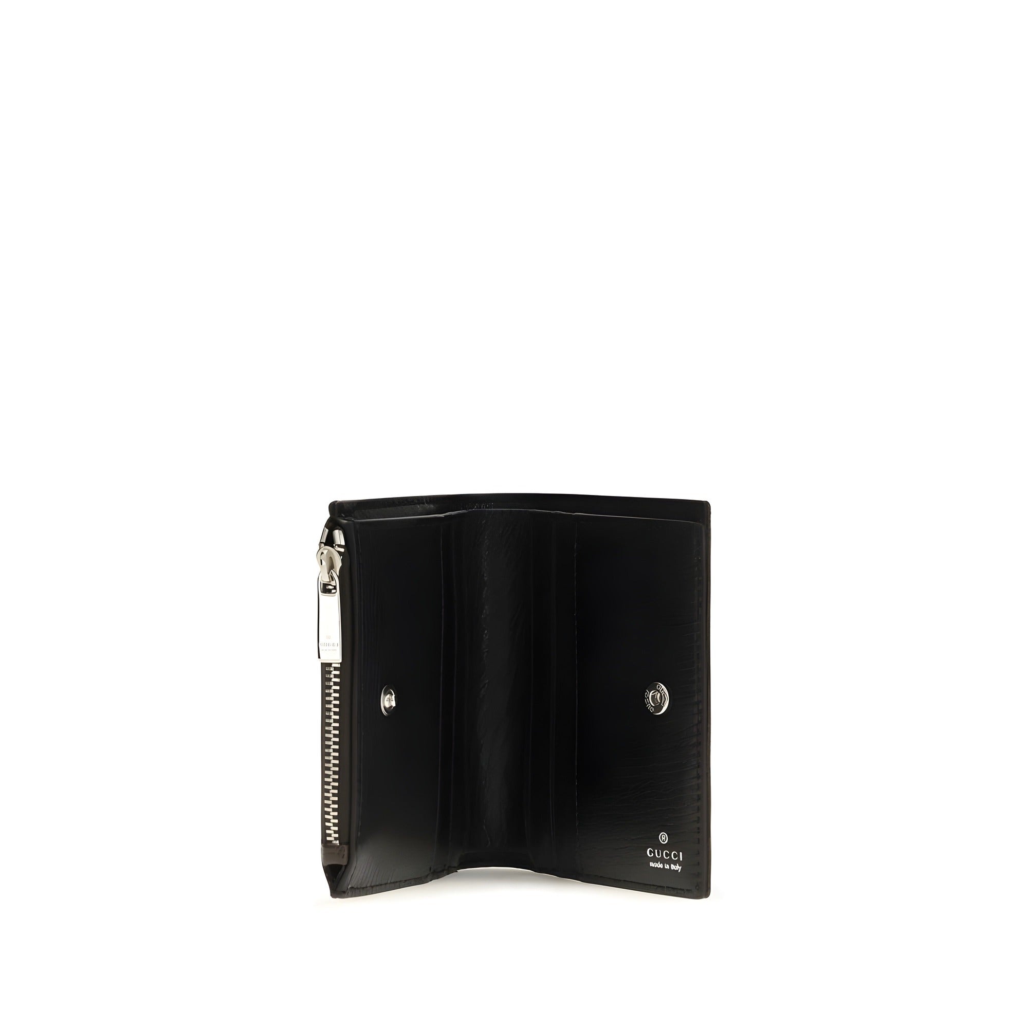 Gucci Black Fabric Wallet