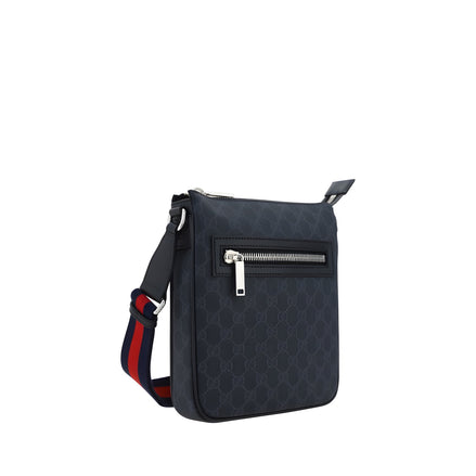 Gucci Black GG Supreme Shoulder Bag