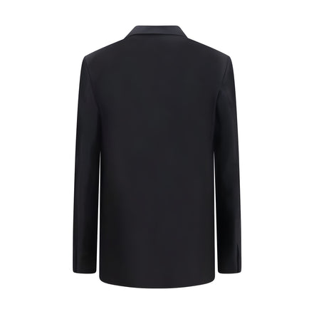Gucci Black Silk Jacket
