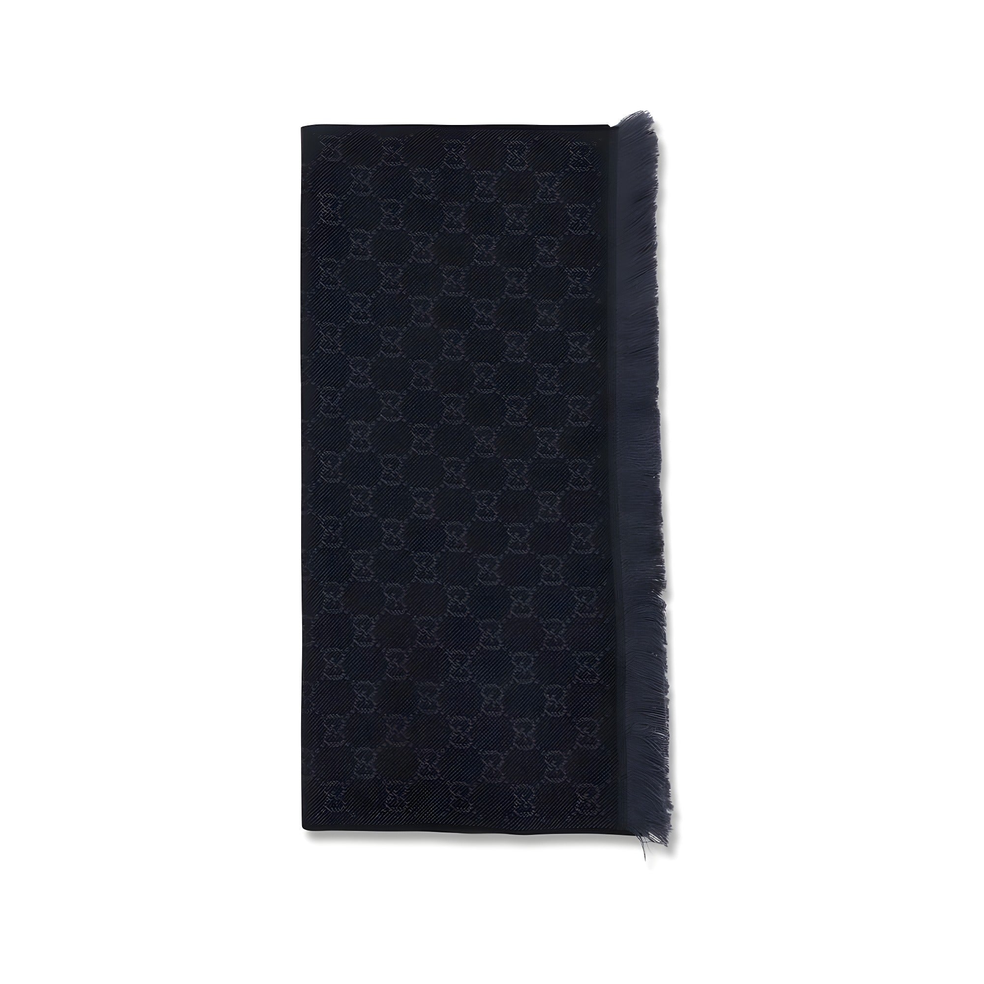Gucci Black Wool Scarf