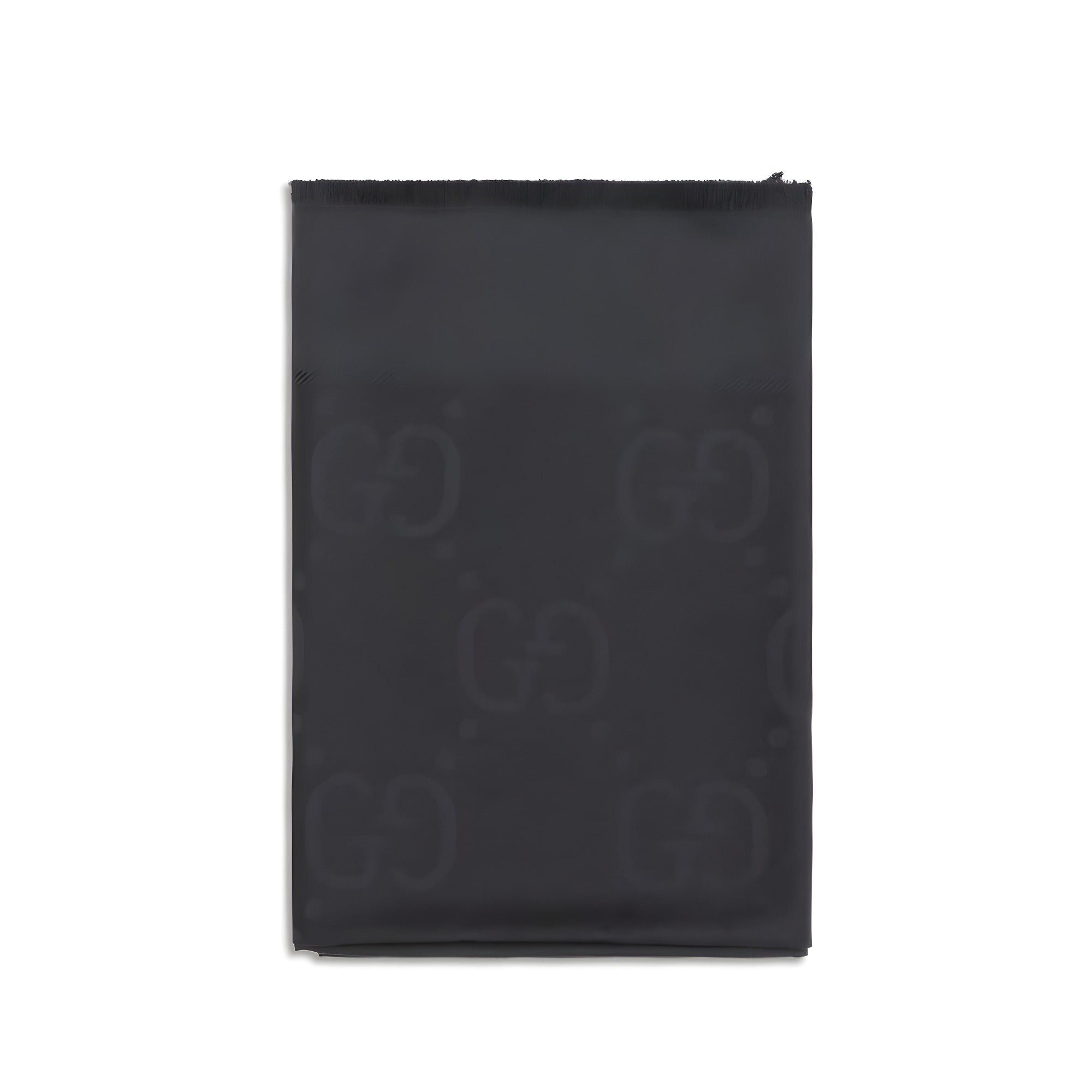 Gucci Black Wool Scarf