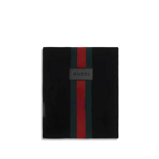 Gucci Black Wool Scarf
