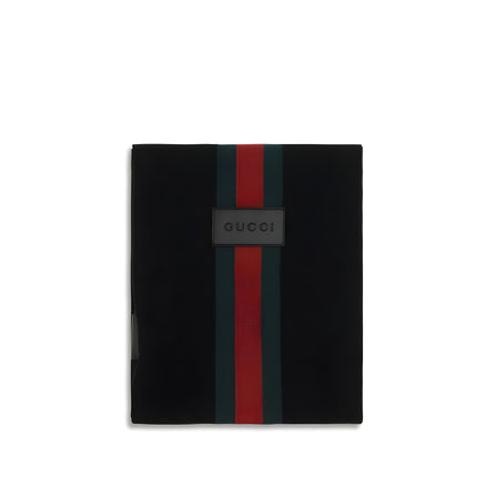 Gucci Black Wool Scarf