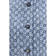 Gucci Blue Cotton Sleeveless Jacket