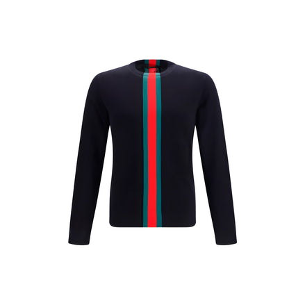 Gucci Blue Cotton Sweater