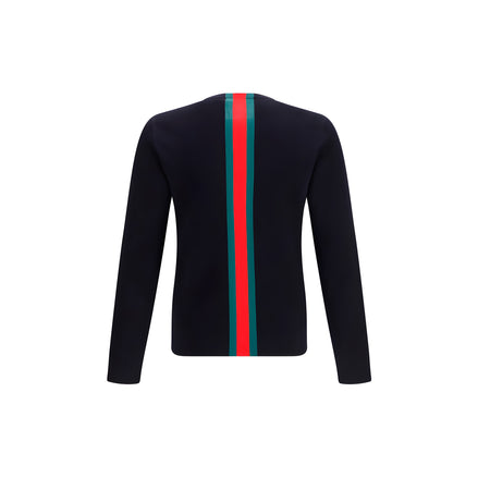 Gucci Blue Cotton Sweater