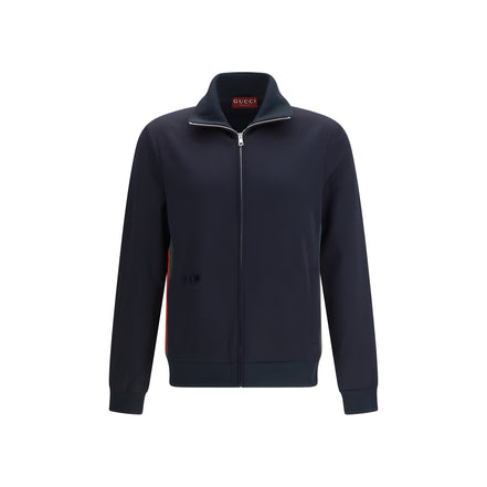Gucci Blue Polyester Shell Jacket