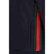 Gucci Blue Polyester Shell Jacket