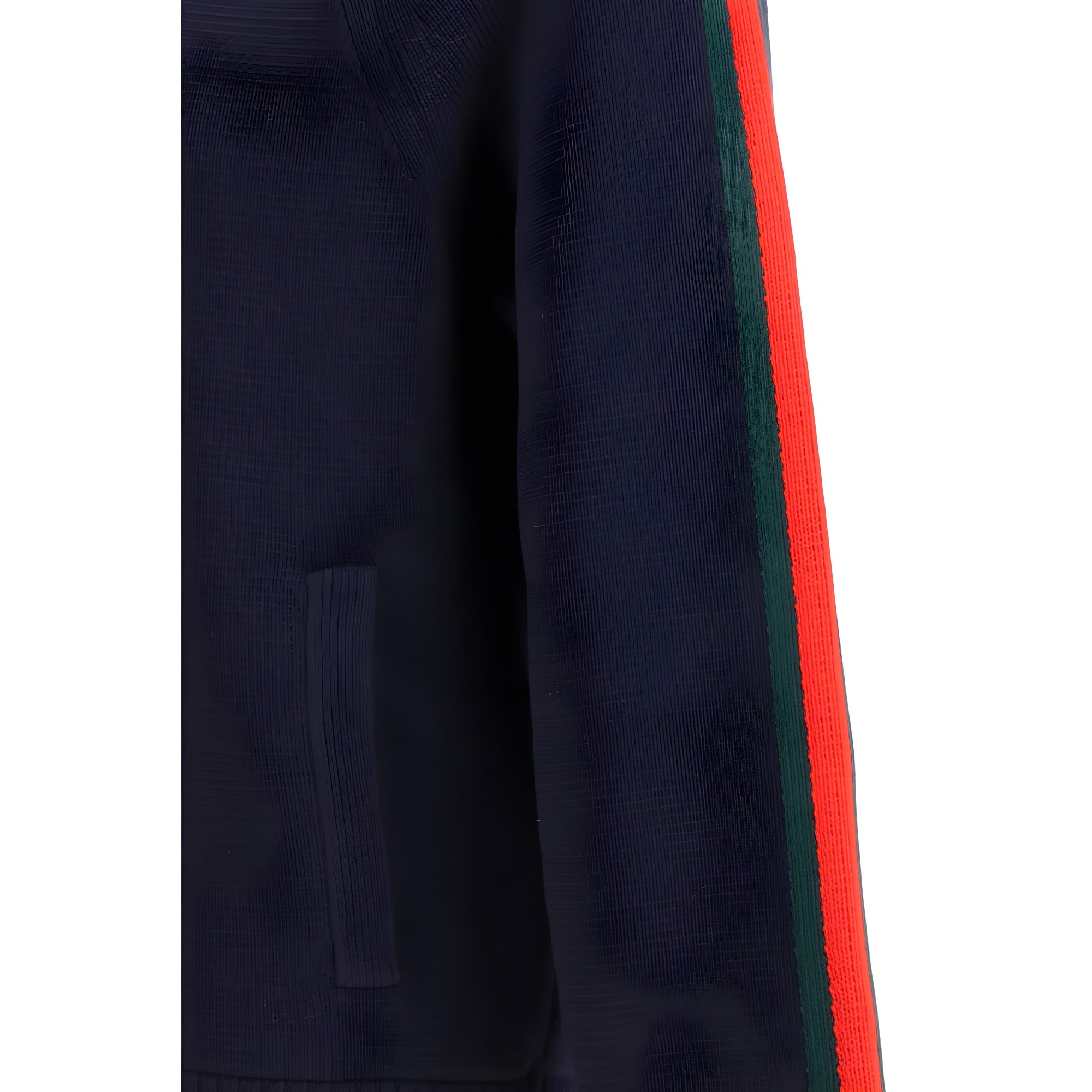 Gucci Blue Wool Full-Length Jacket
