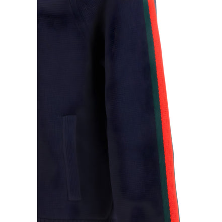Gucci Blue Wool Full-Length Jacket