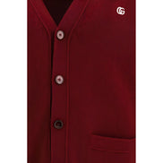 Gucci Bordeaux Wool Cardigan