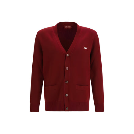 Gucci Bordeaux Wool Cardigan