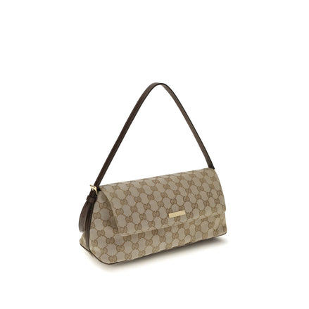 Gucci Brown Fabric Handbag