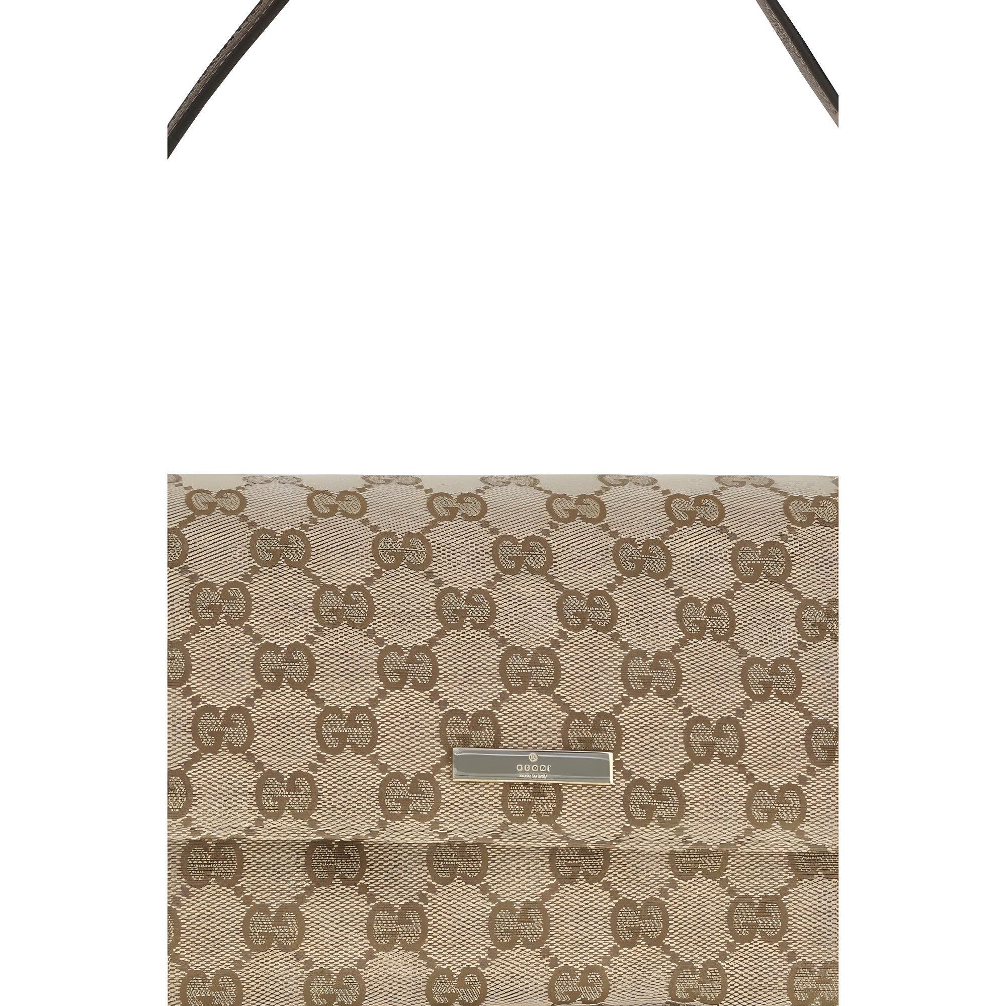 Gucci Brown Fabric Handbag