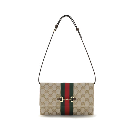 Gucci Brown Fabric Wallet