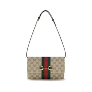 Gucci Brown Fabric Wallet