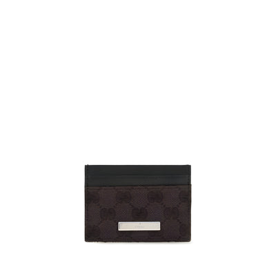 Gucci Brown Fabric Wallet