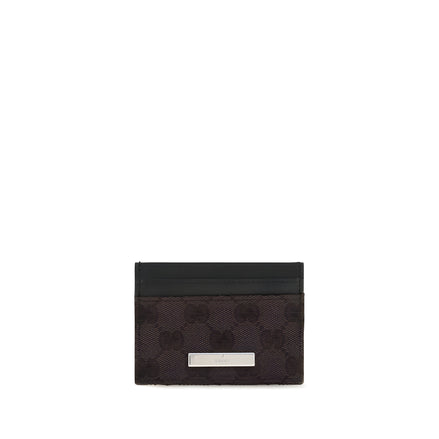 Gucci Brown Fabric Wallet