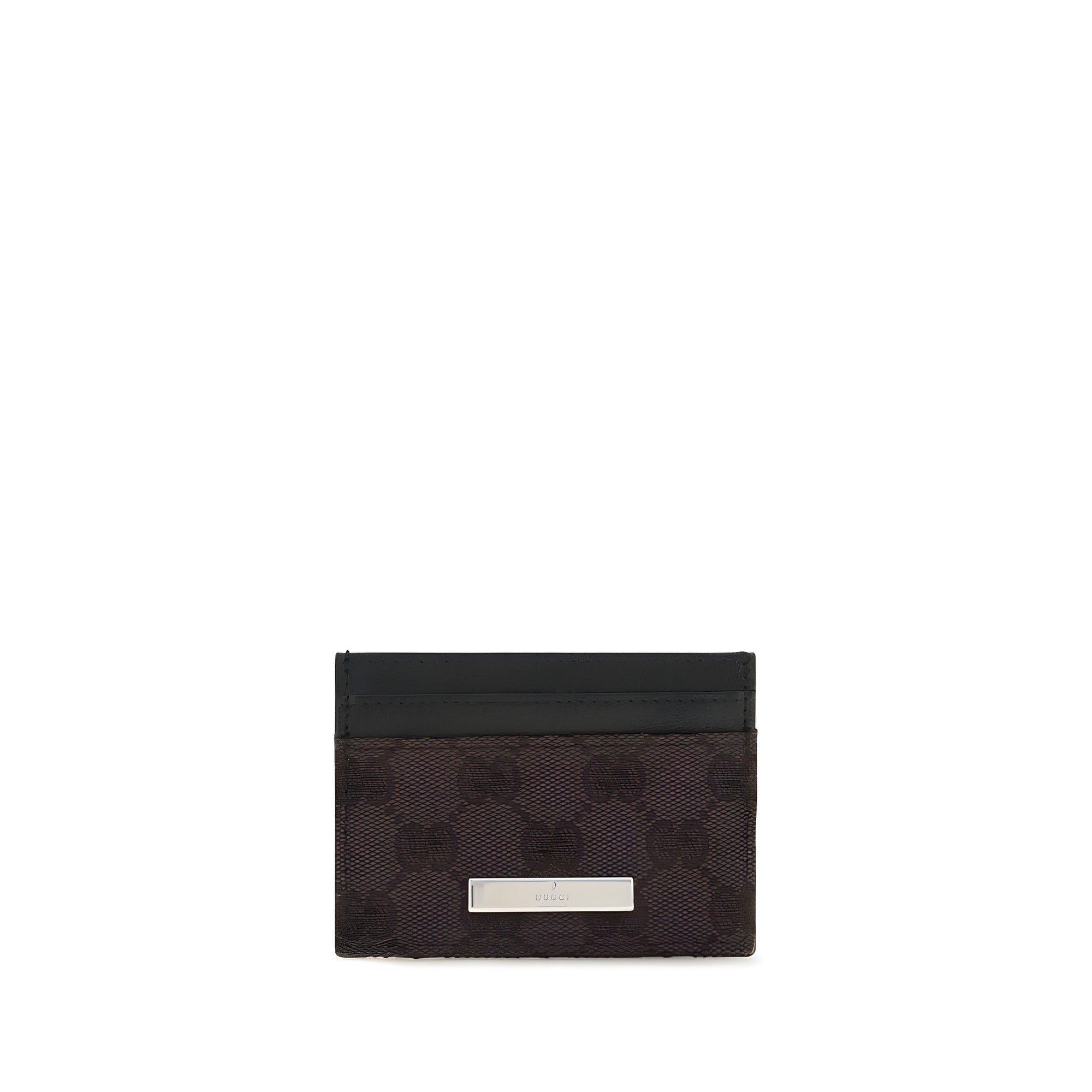 Gucci Brown Fabric Wallet