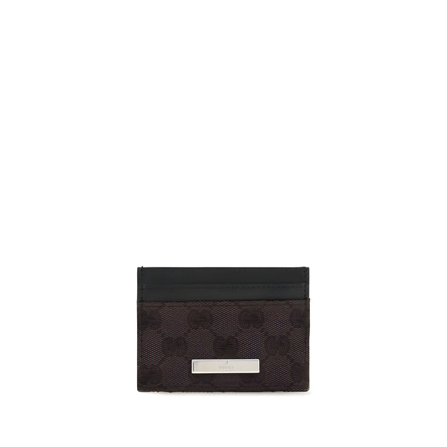Gucci Brown Fabric Wallet