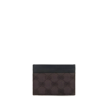 Gucci Brown Fabric Wallet