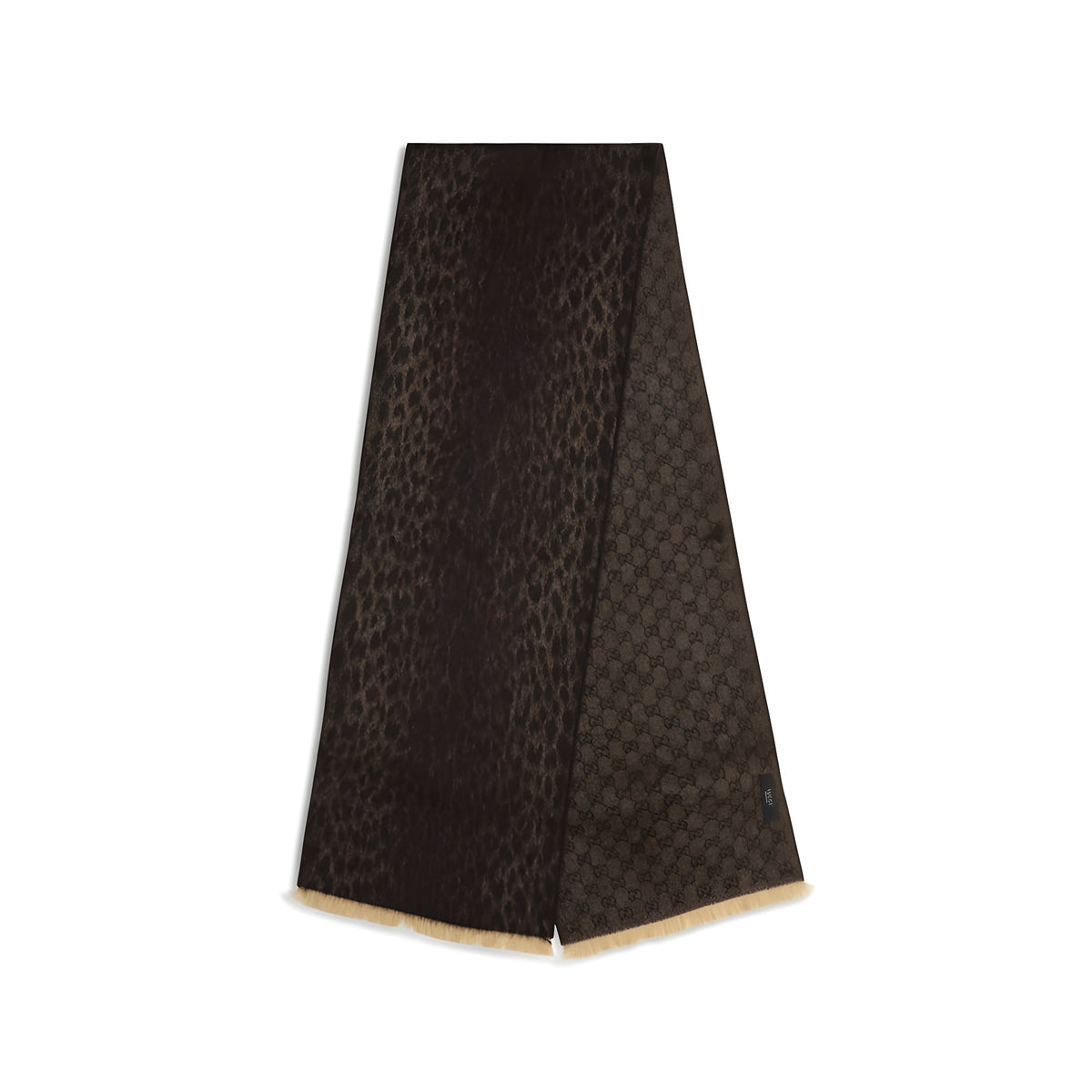 Gucci Brown Wool Scarf