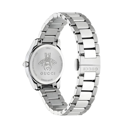 Gucci Gray Stainless Steel Dress Watch