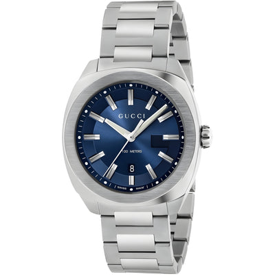 Gucci Gray Stainless Steel Dress Watch