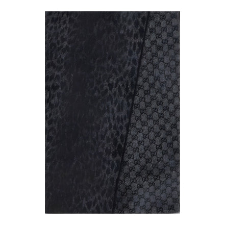 Gucci Gray Wool Scarf