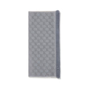 Gucci Gray Wool Scarf