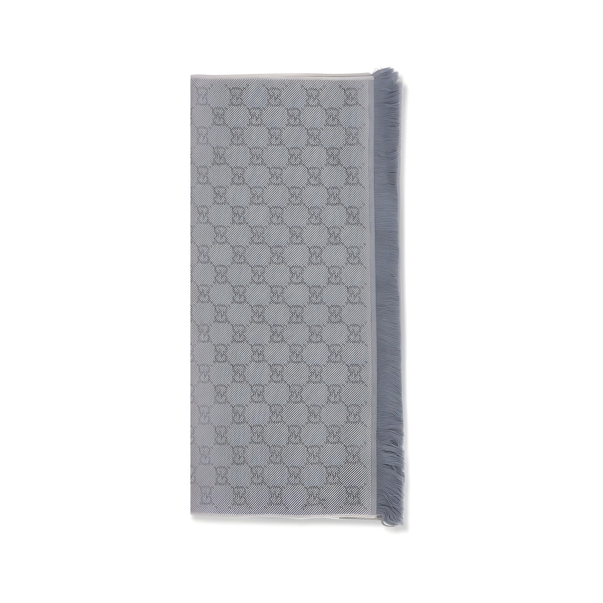 Gucci Gray Wool Scarf