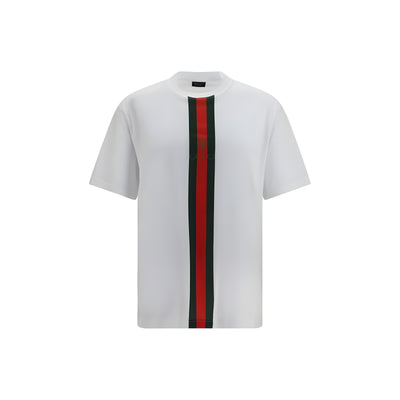 Gucci White Cotton T-Shirt