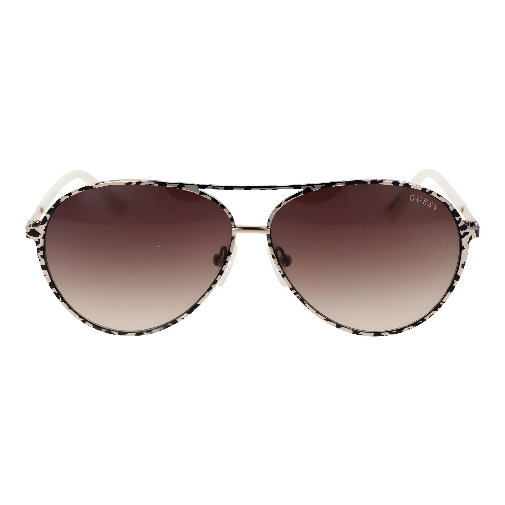 Guess Beige Aviator Sunglasses