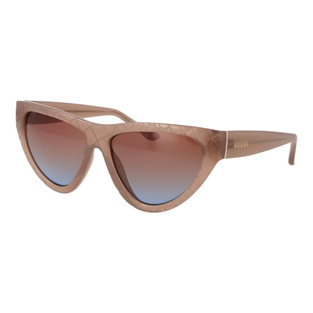Lunettes de soleil Guess en plastique beige