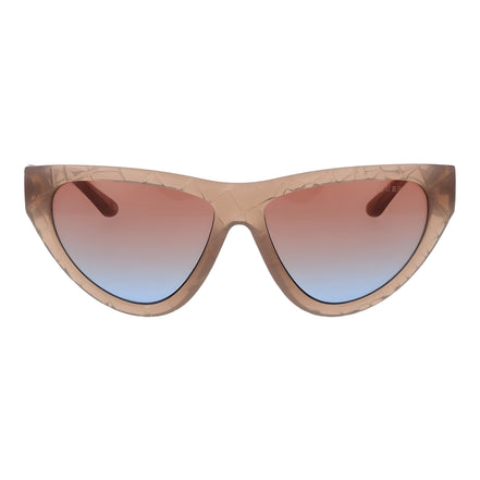 Lunettes de soleil Guess en plastique beige
