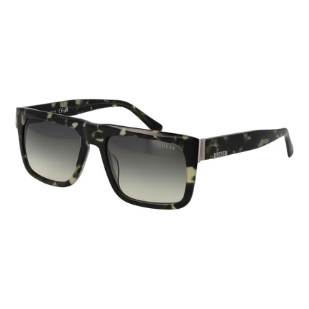 Guess Green Rectangle Sunglasses