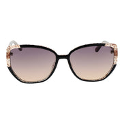 Lunettes de soleil Guess en plastique noir