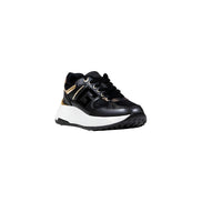 Guess Black Polyurethane Chunky Sneakers