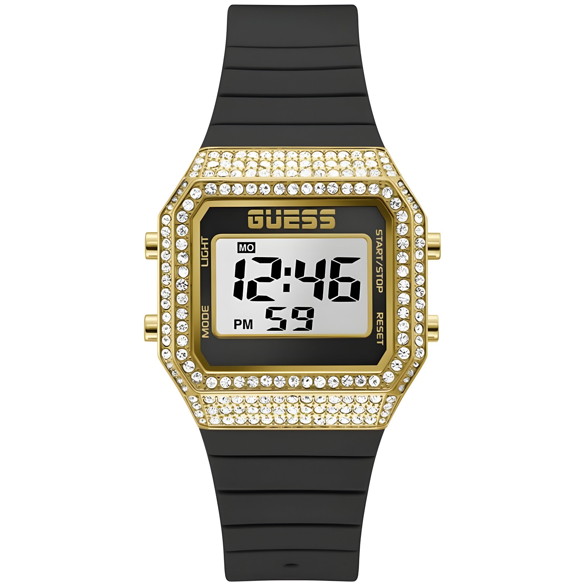 Guess Black Synthetic Digital Watch