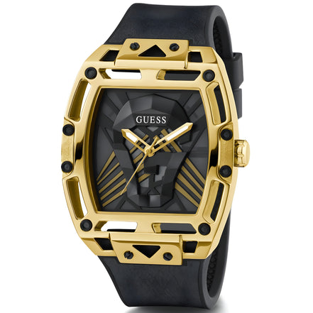 Guess Black Synthetic Dress Watch