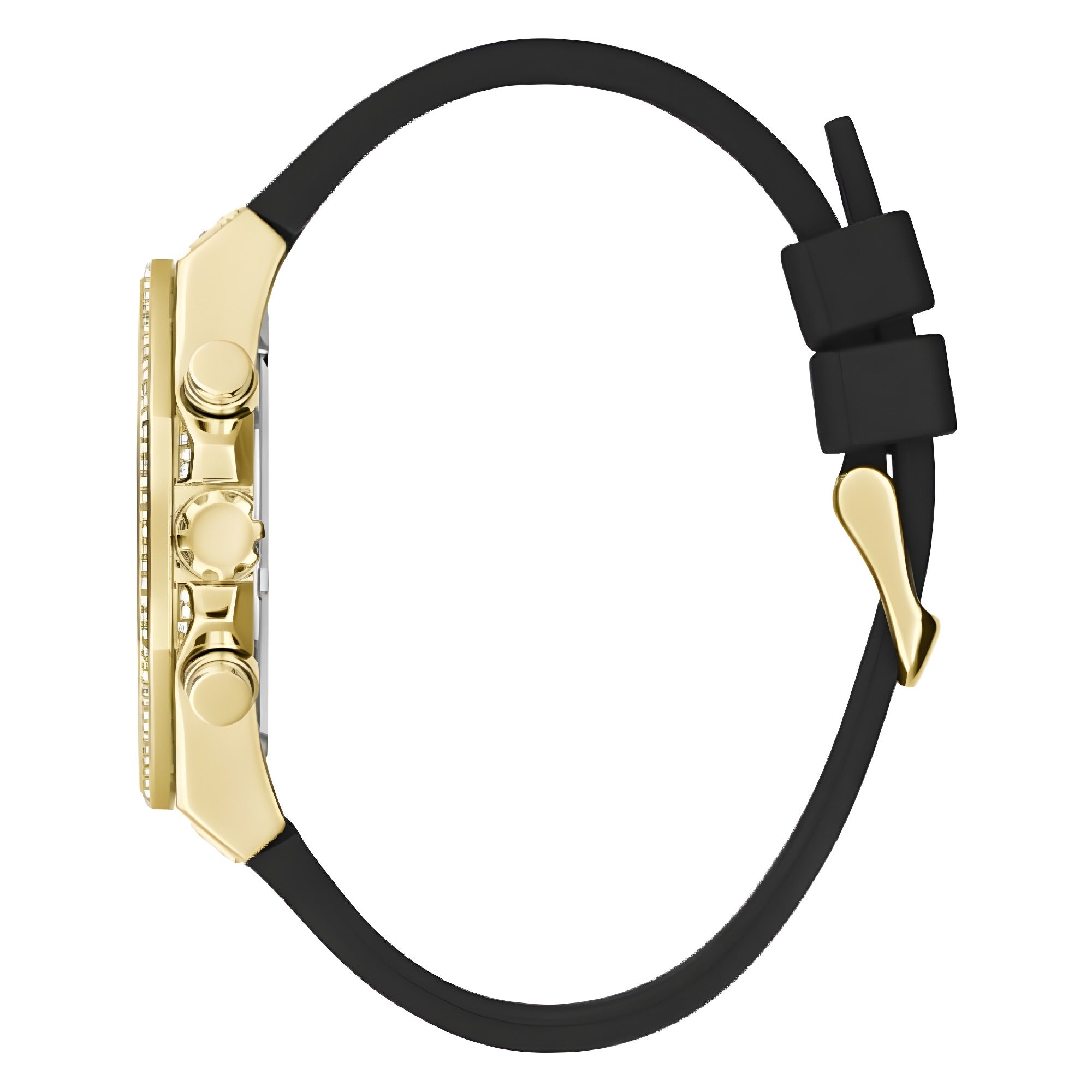 Guess Black Synthetic Dress Watch