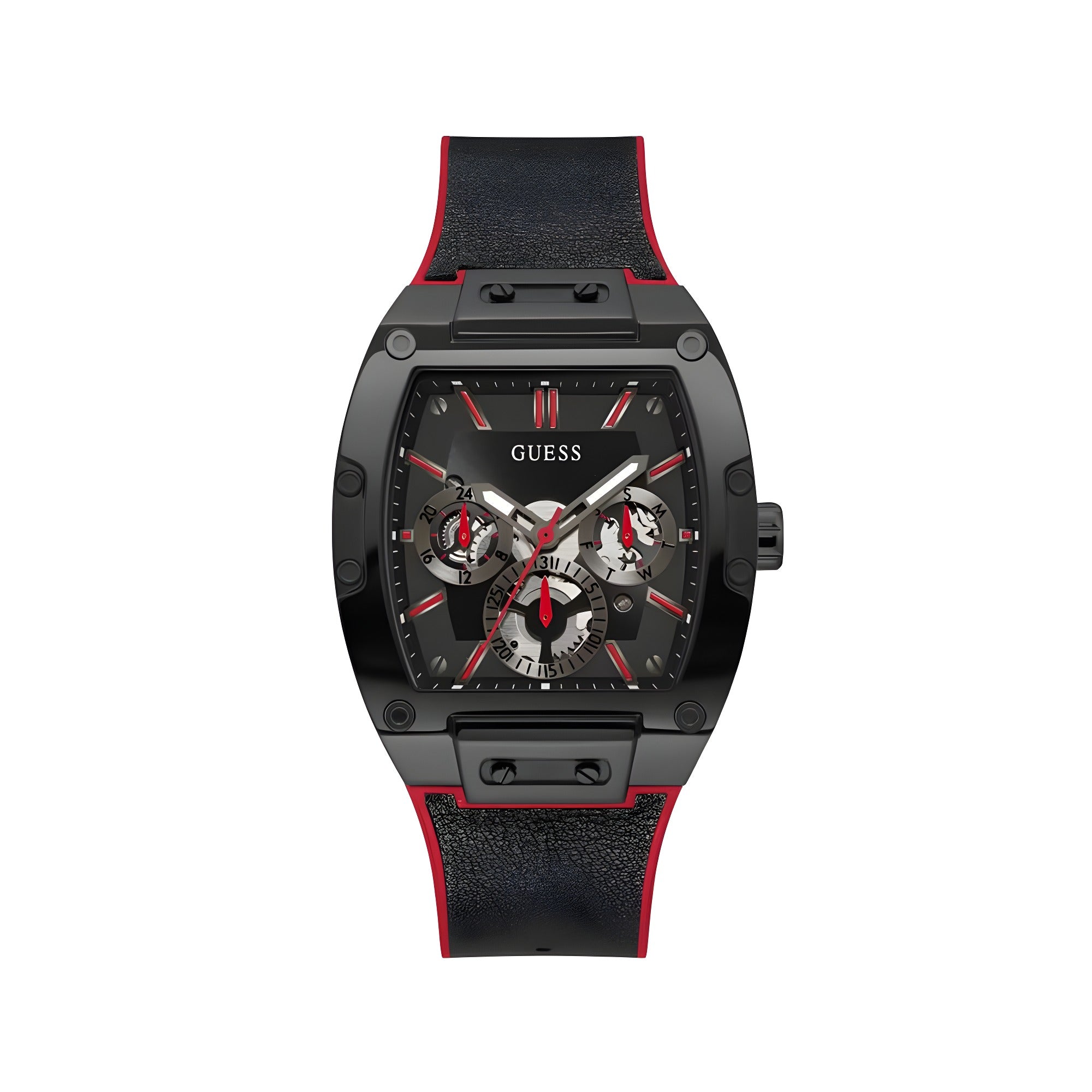 Guess Black Synthetic Sport Watch