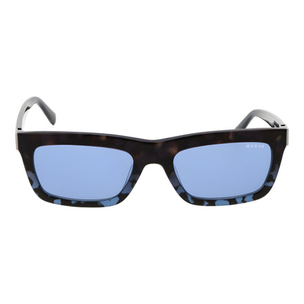 Lunettes de soleil Guess en acétate bleu