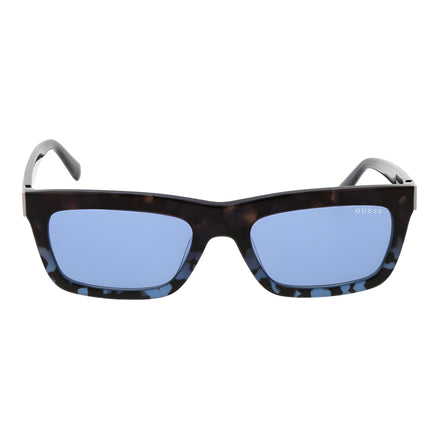 Lunettes de soleil Guess en acétate bleu
