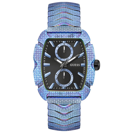 Guess Blue Stainless Steel Bracelet Watch