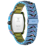 Guess Blue Stainless Steel Bracelet Watch